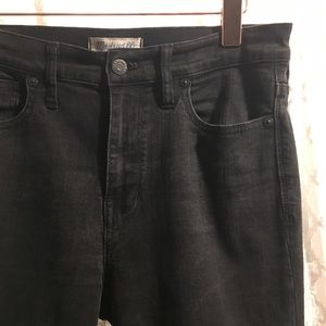 Madewell High Riser Skinny Jeans